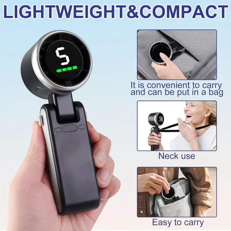 Strong Handheld Turbo Fan