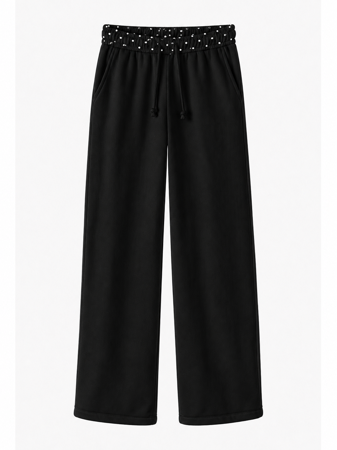 Cozy Polka Dot Cloud Pants