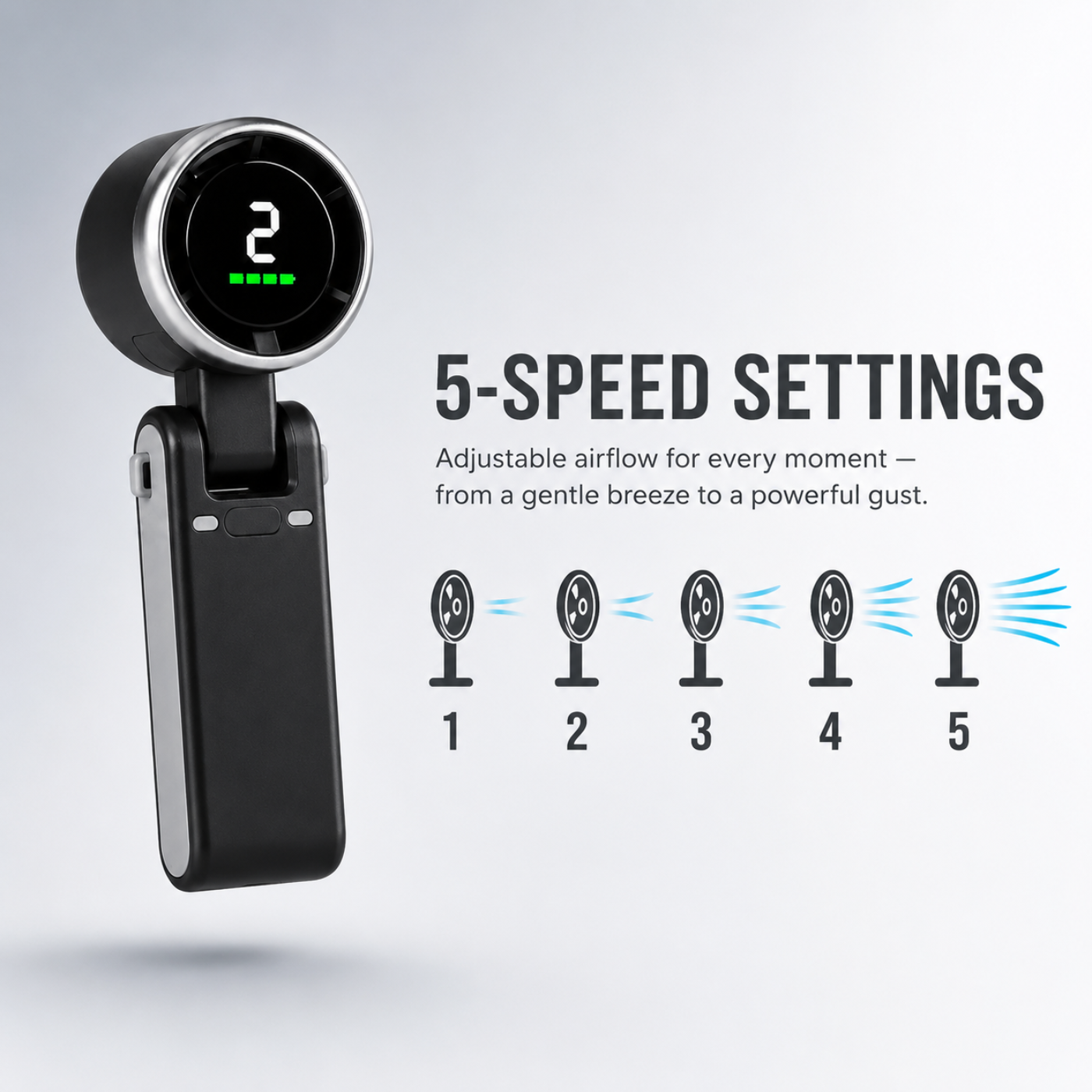 Strong Handheld Turbo Fan